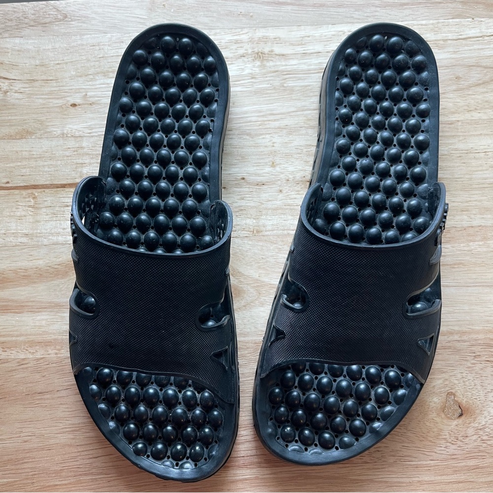 Black Sensi Sandals - Size 10